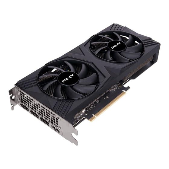 Imagem de Placa de vídeo NVIDIA GeForce RTX 4070 Super 12GB PNY VERTO Overclocked Dual Fan - VCG4070S12DFXPB1-O