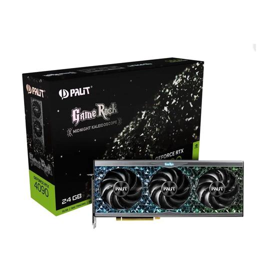 Placa De Vídeo Palit GeForce RTX 4090 GameRock 24GB GDDR6X 384BIT -NED4090019SB-1020G Menor preço em Placa De Vídeo Palit GeForce RTX 4090 GameRock 24GB GDDR6X 384BIT -NED4090019SB-1020G