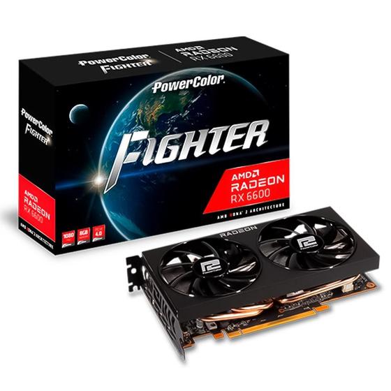 Placa de Video Power Color Radeon AXRX 6600 8GB GDDR6 - AXRX 6600 8GBD6-3DH Menor preço em Placa de Video Power Color Radeon AXRX 6600 8GB GDDR6 - AXRX 6600 8GBD6-3DH