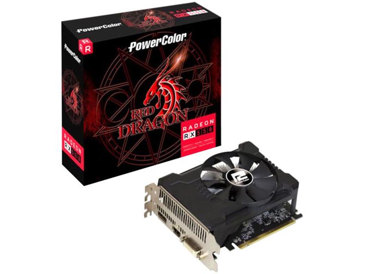 Placa de Vídeo Power Color Radeon RX 550 - 2GB GDDR5 128 bits Red ...