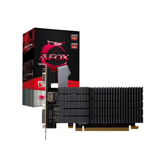 Placa de Vídeo R5 230 Afox AMD Radeon 1GB DDR3 64 Bits - AFR5230-1024D3L9-V2 Menor preço em Placa de Vídeo R5 230 Afox AMD Radeon 1GB DDR3 64 Bits - AFR5230-1024D3L9-V2