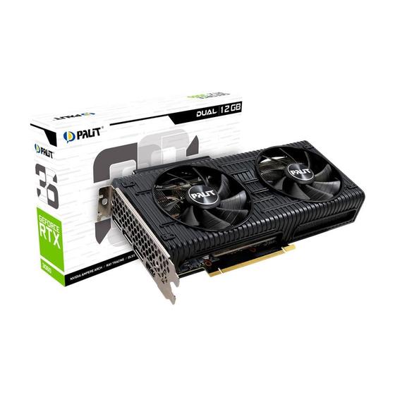 Placa de Video RTX 3060 Palit NVIDIA GeForce, 12GB GDDR6, RGB, DLSS, G-Sync, Ray Tracing - NE63060019K9-190AD Menor preço em Placa de Video RTX 3060 Palit NVIDIA GeForce, 12GB GDDR6, RGB, DLSS, G-Sync, Ray Tracing - NE63060019K9-190AD