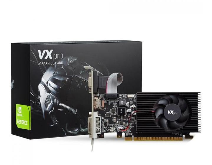 Imagem de Placa De Vídeo VXpro NVIDIA GeForce G210LP, 1GB, DDR3, 64Bit, G210LP-1GD3