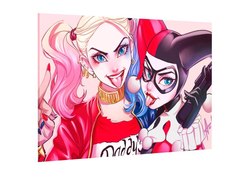 Imagem de Placa decorativa - arlequina harley quinn dc comics