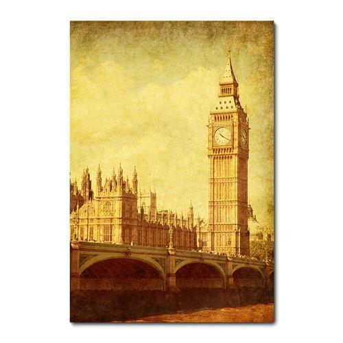 Imagem de Placa Decorativa - Big Ben - Londres - 1244plmk