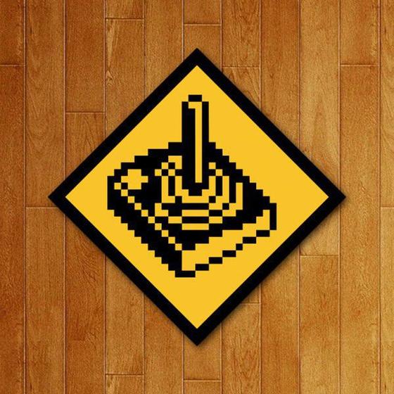 Imagem de Placa Decorativa Controle 8 bits