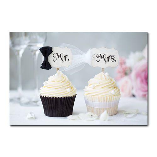 Placa Decorativa - Cupcakes - 2277plmk Menor preço em Placa Decorativa - Cupcakes - 2277plmk