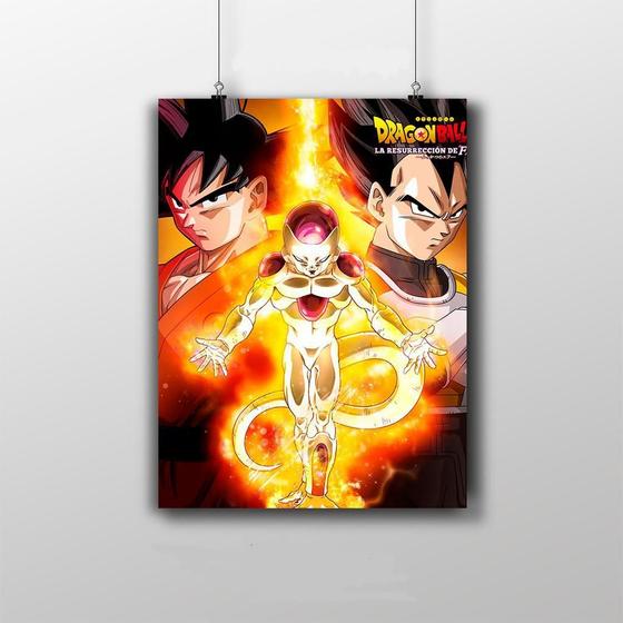 Imagem de Placa Decorativa Dragon O Renascimento De Freeza