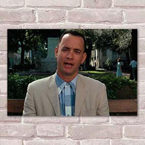 Imagem de Placa Decorativa Forrest Gump 2 Mdf 30X45Cm