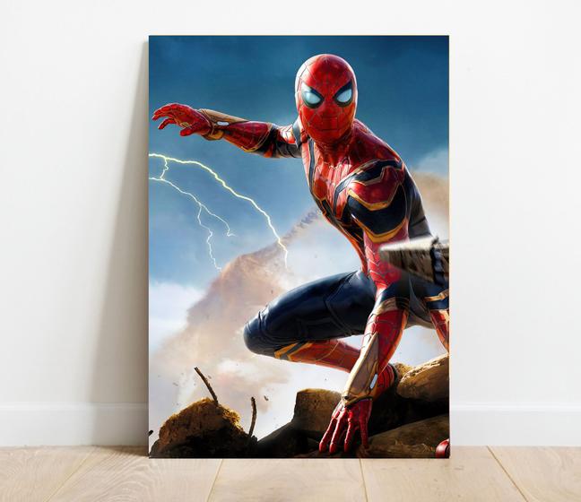 Imagem de Placa Decorativa Homem Aranha / Spider-Man 20x29cm