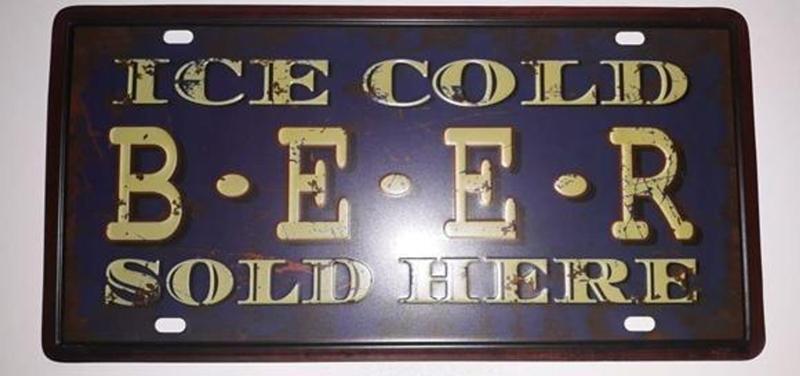 Imagem de Placa Decorativa Ice Cold Beer - Beer club store