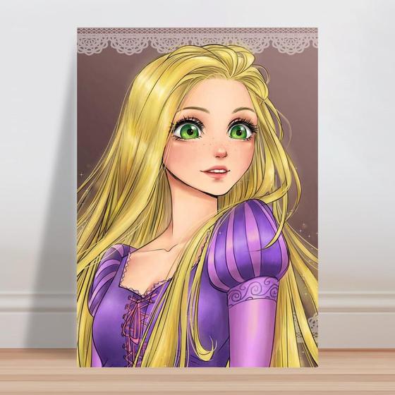 Imagem de Placa decorativa infantil princesa Aurora de Bela Adormecida