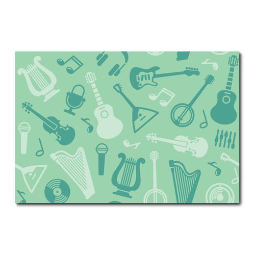 Imagem de Placa Decorativa - Instrumentos Musicais - 2125plmk