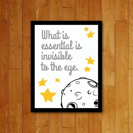 Imagem de Placa Decorativa - Invisible To The Eye