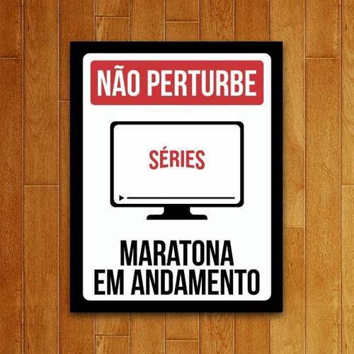 Imagem de Placa Decorativa - Maratona Em Andamento 36X46