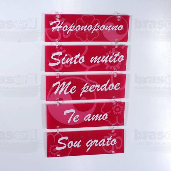 Imagem de Placa Decorativa Motivacional - 22 x 35 cm - Rosa