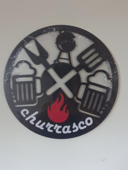 Imagem de Placa decorativa para área de churrasco ou área gourmet