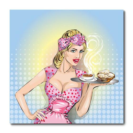 Imagem de Placa Decorativa - Pin-up - Doces - 0543plmk