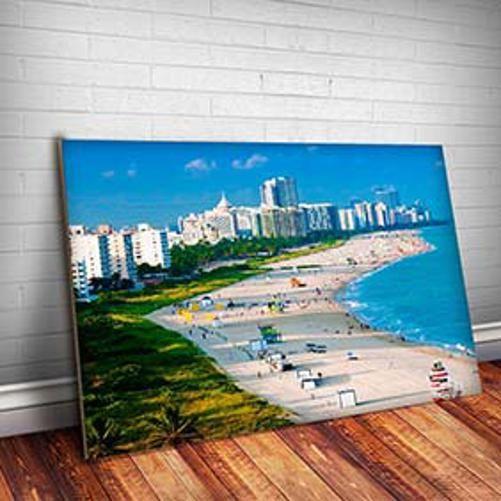 Imagem de Placa Decorativa Pontos Turísticos 6 Mdf 30X45Cm