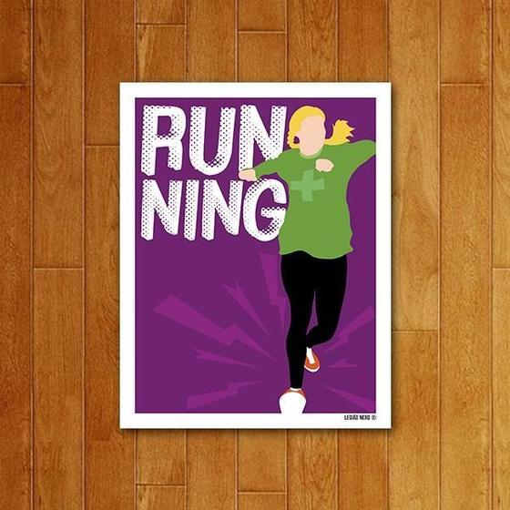 Imagem de Placa Decorativa Running