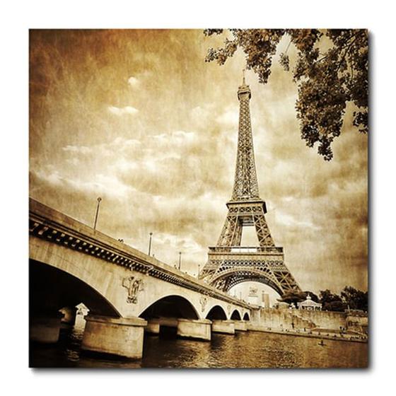 Placa Decorativa - Torre Eiffel - Paris - 0372plmk Menor preço em Placa Decorativa - Torre Eiffel - Paris - 0372plmk