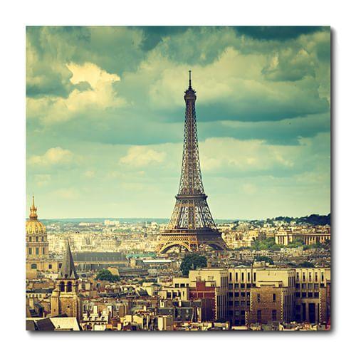 Imagem de Placa Decorativa - Torre Eiffel - Paris - 2271plmk