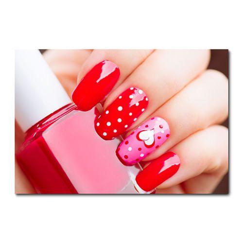 Imagem de Placa Decorativa - Unhas - Salão de Beleza - 1205plmk