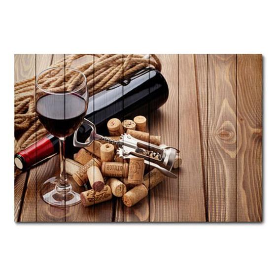 Imagem de Placa Decorativa - Vinho - 0498plmk