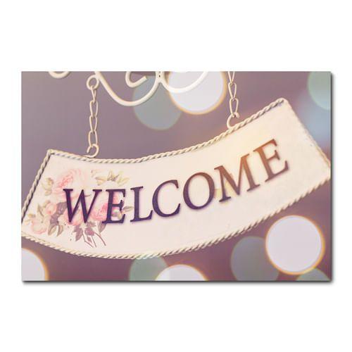 Imagem de Placa Decorativa - Welcome - 1201plmk