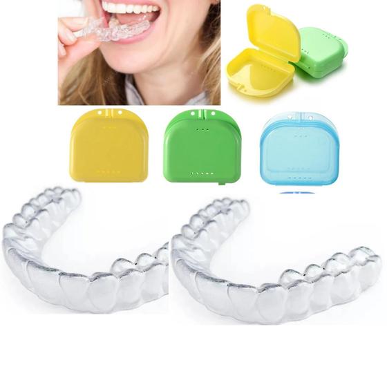 Imagem de Placa dental bruxismo American Guard Dental kit 2 placas