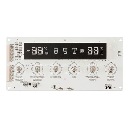 Placa Dispenser Refrigerador Electrolux Side by Side SH72X SS72X