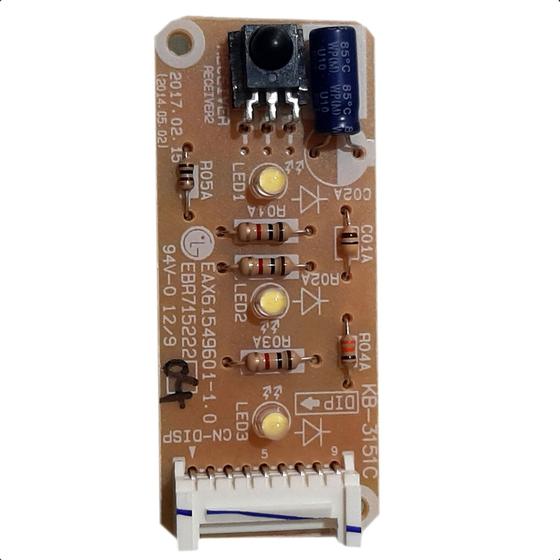 Imagem de Placa Display Ar Condicionado LG USNQ182CSG3 EBR71522204