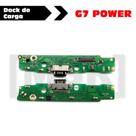 Imagem de Placa dock de carga TURBO celular MOTOROLA modelo G7 POWER