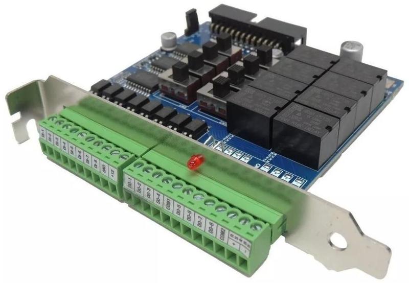 Placa DVR Relay Newdio0808 RS 422/485 - Comart System - Comart System ...