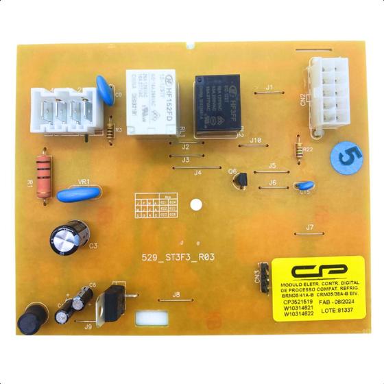 Imagem de Placa Eletrônica Modulo Potência Geladeira Brm35 / Crm35 Wl