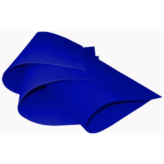 Imagem de Placa em EVA 40X48CM Azul Royal Pacote com 10