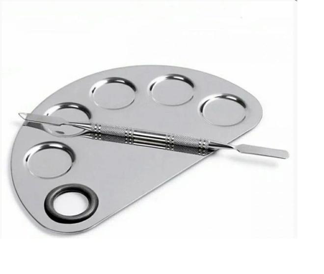 Imagem de Placa em inox com espátula qbela manuela - qbm975