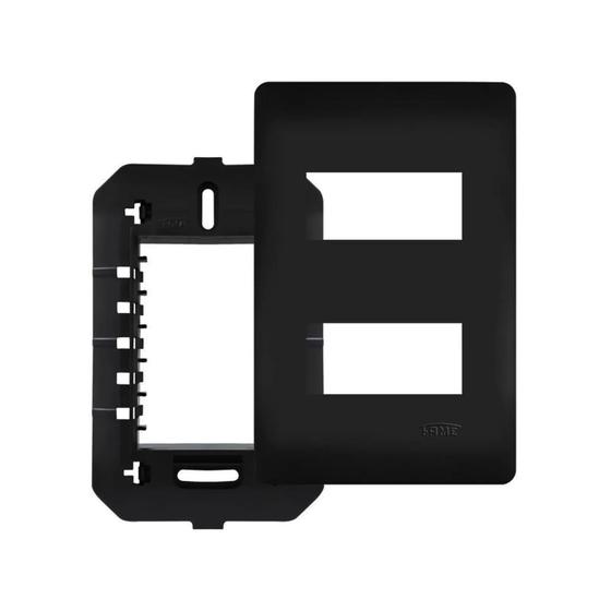 Imagem de Placa Fame 4X2 2 Módulos Habitat 