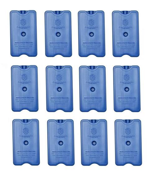 Placa Gelo-x Gel Rígido Reutilizável 500ml 17x10x3cm Gelotech Kit c/ 12 unidades Menor preço em Placa Gelo-x Gel Rígido Reutilizável 500ml 17x10x3cm Gelotech Kit c/ 12 unidades