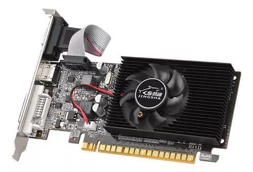 Imagem de Placa Gráfica Graphics Gt210 Jingsha Computer Hd+vga+dvi