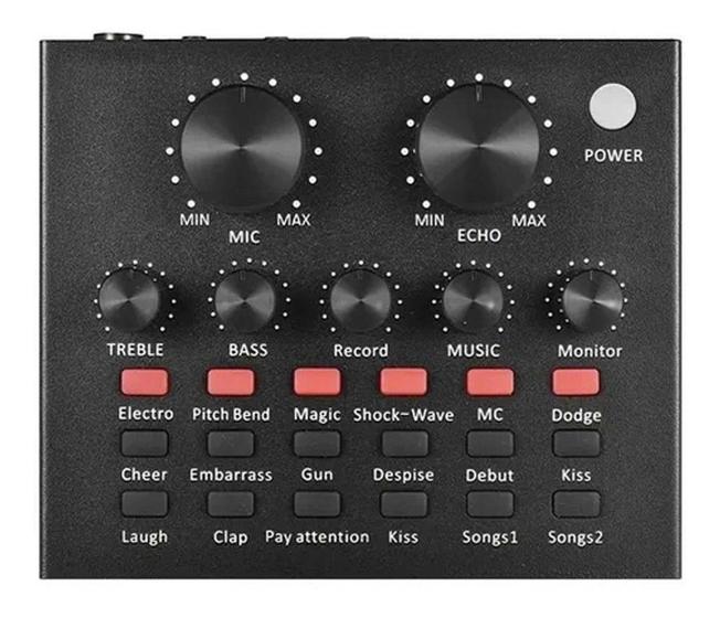 Imagem de Placa interface de audio mxt mx-v8 p/ transmissoes ao vivo