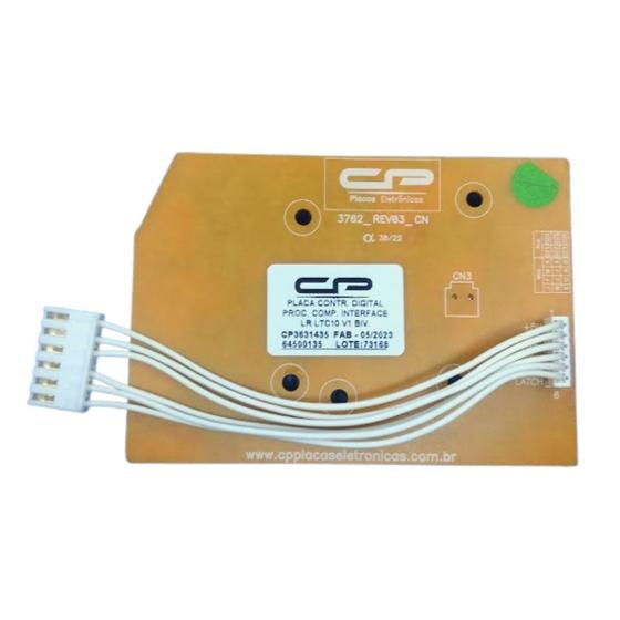 Placa Interface LR Lavadora Electrolux LTC10 LTC12 LTC15 LTD09 LTD11 V1 ...