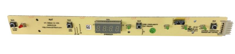Imagem de Placa interface original refrigerador electrolux df43 df46 df48 df48x df49 dfw48 bivolt