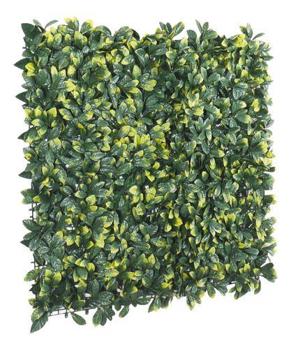 Imagem de Placa Jardim Vertical Gardenia Folhagem Artificial 100x100cm