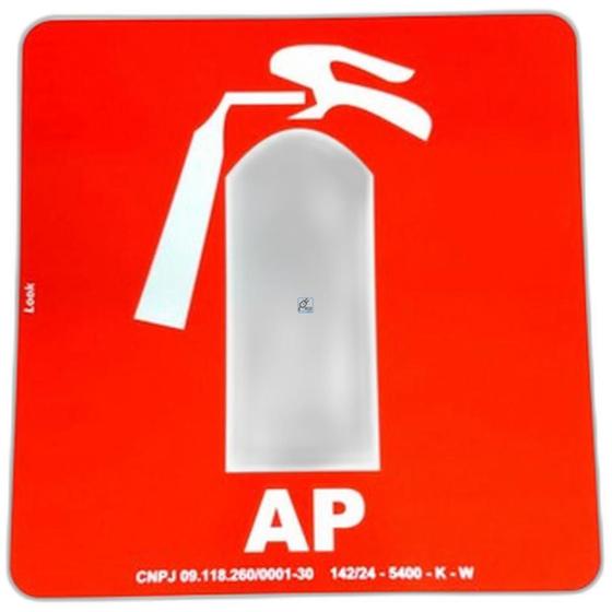 Cartello Estintore, Fotoluminescente, Plastica, ISO 7010 - Foto 9