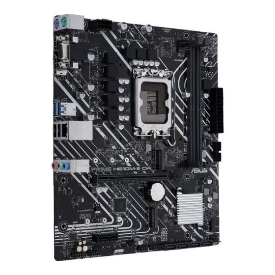 Imagem de Placa mãe 1700 asus h610m-e d4 prime ddr4 hdmi dp m.2