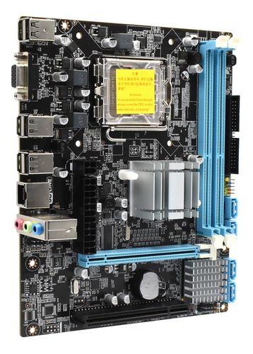 Imagem de Placa Mãe 775 Ddr3 G41 P/ Dual Core/core2duo Core2quad Nova Cor Preto