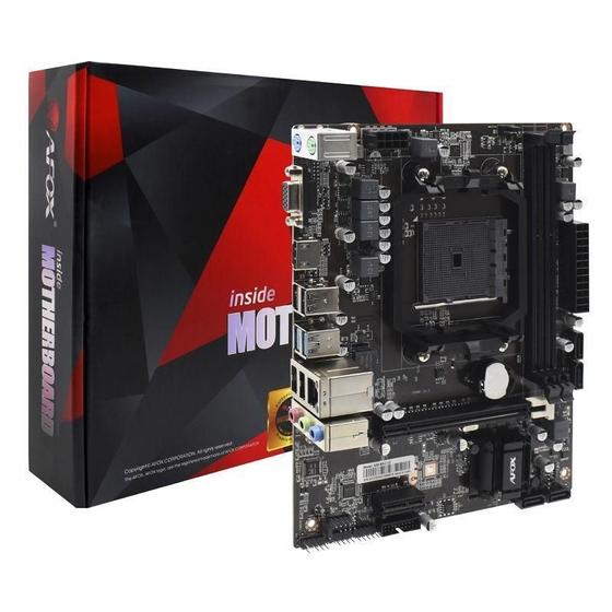 Imagem de Placa Mae Afox Fm2 / Fm2+ A88-Ma5 Ddr3 Hdmi Vga