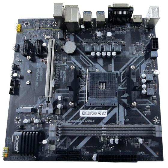 Imagem de Placa Mae Am4 Bpc-B450 Pro Bril-Pc