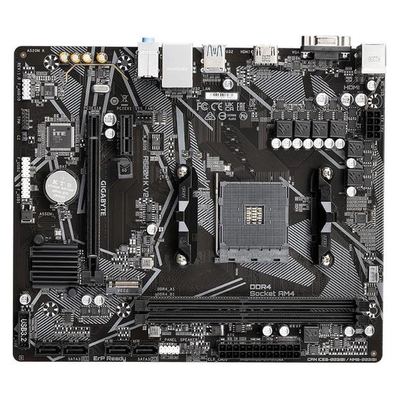 Imagem de Placa Mãe AM4 Gigabyte A520M K V2 GIGABYTE